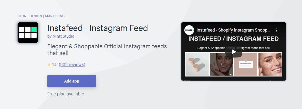 instafeed shopify app