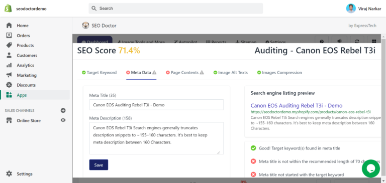 How to Add Meta Title and Description in Shopify? – SEO Doctor Blog